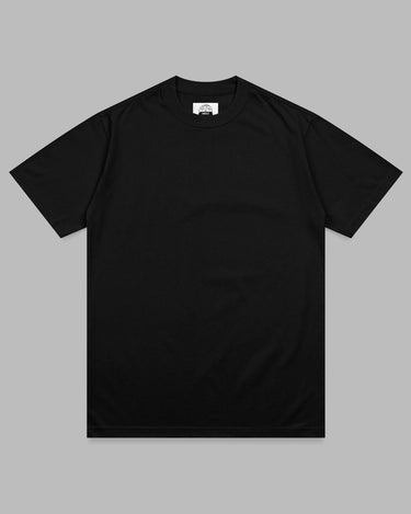 Essential Plain Black Tee: Unisex Fit